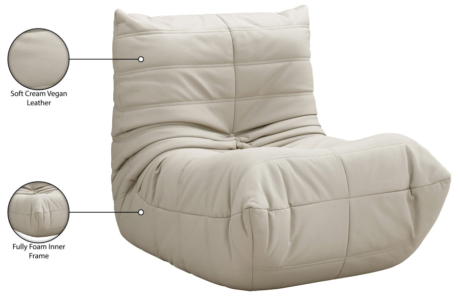 Relax Vegan Leather Upholstered Chair