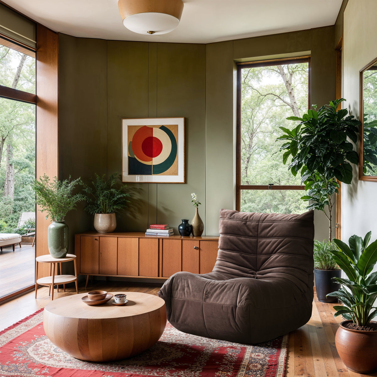 Relax Velvet Upholstered Chair