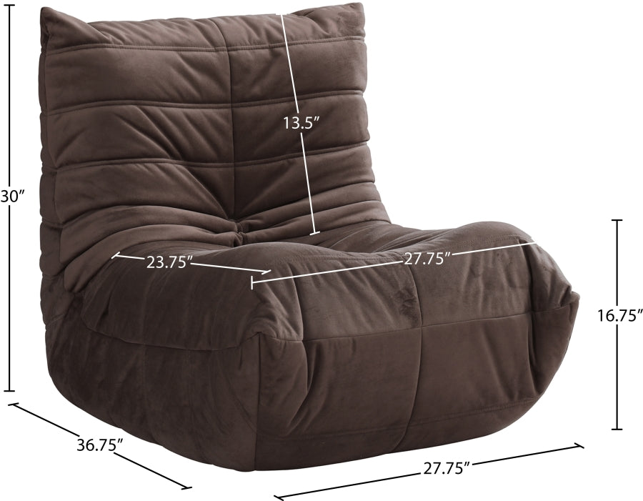 Relax Velvet Upholstered Chair