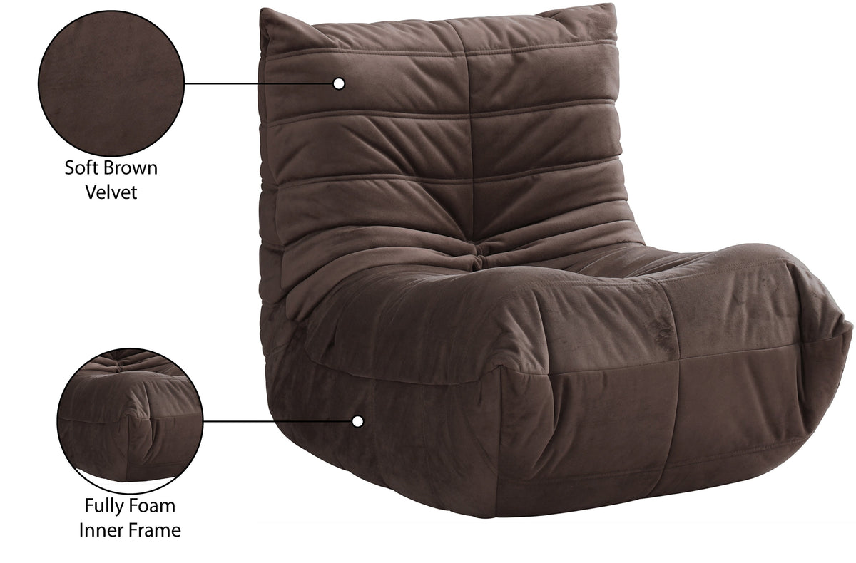 Relax Velvet Upholstered Chair