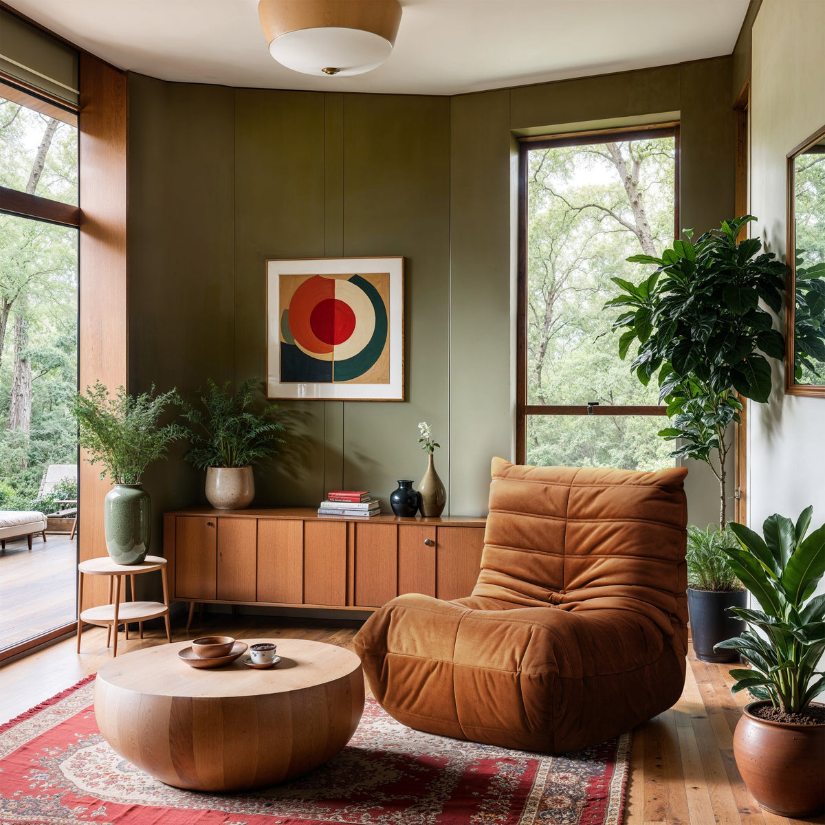 Relax Velvet Upholstered Chair