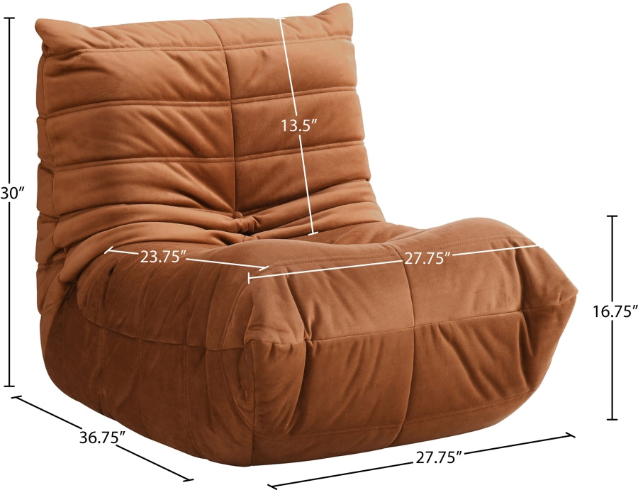 Relax Velvet Upholstered Chair