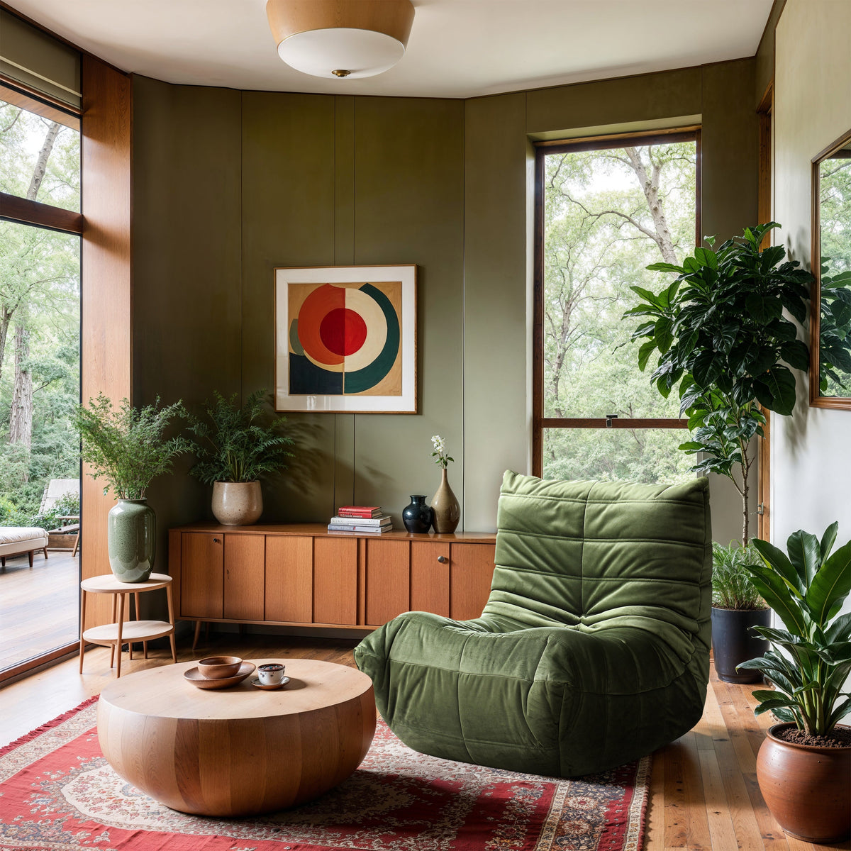 Relax Velvet Upholstered Chair