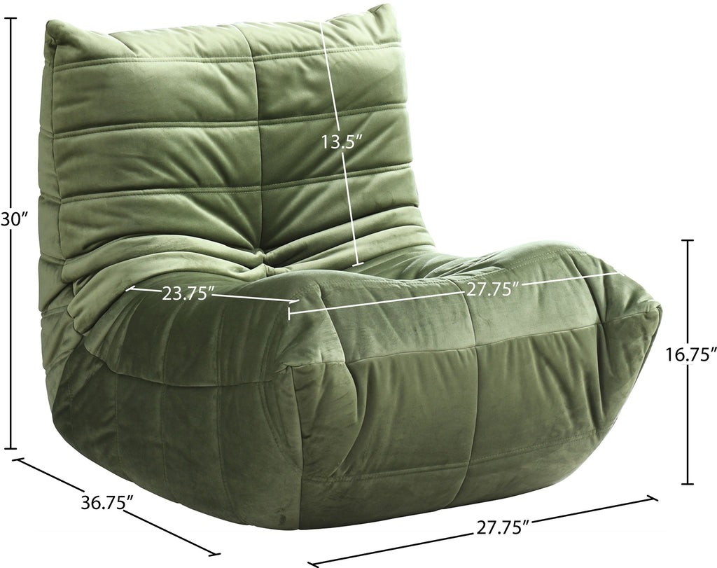 Relax Velvet Upholstered Chair