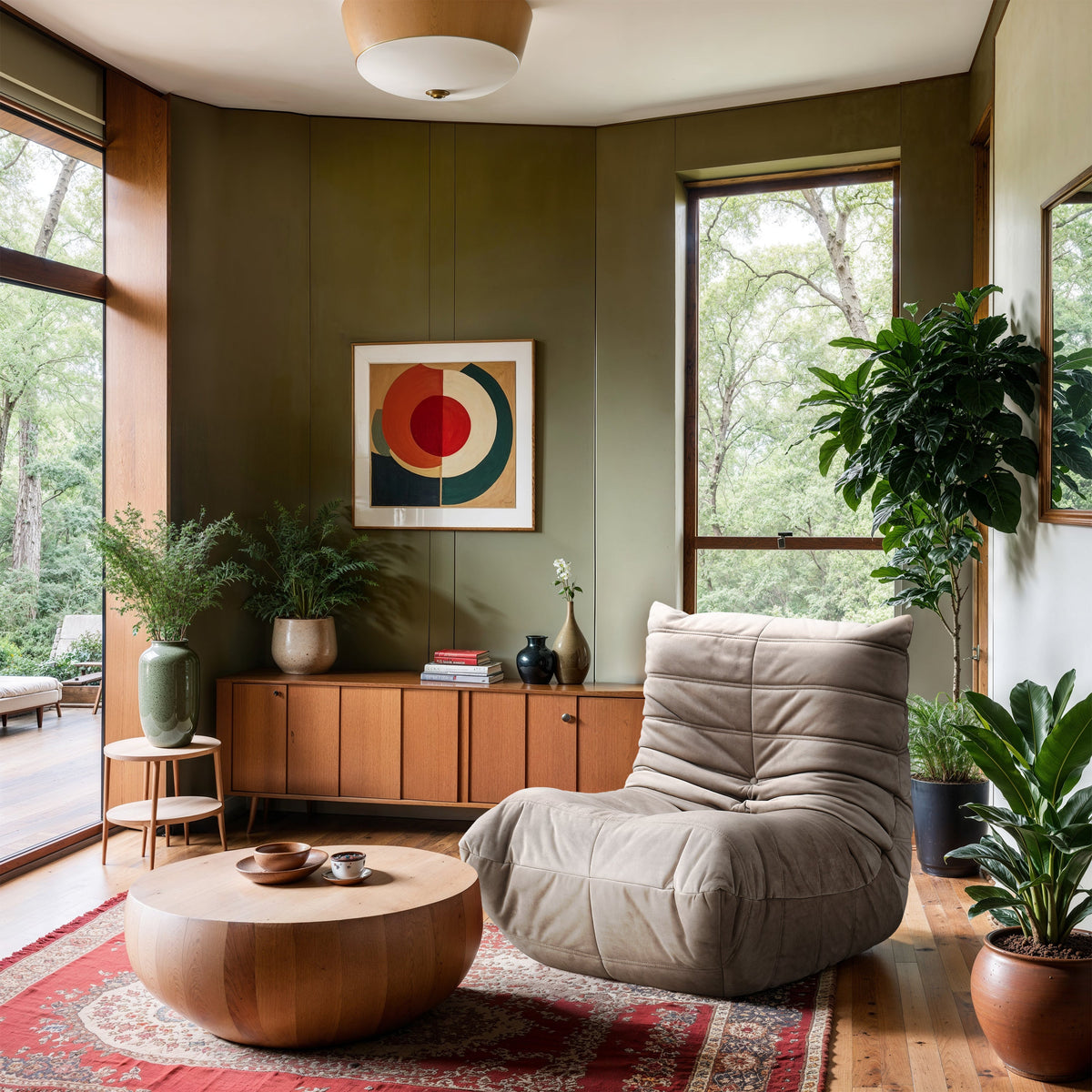 Relax Velvet Upholstered Chair