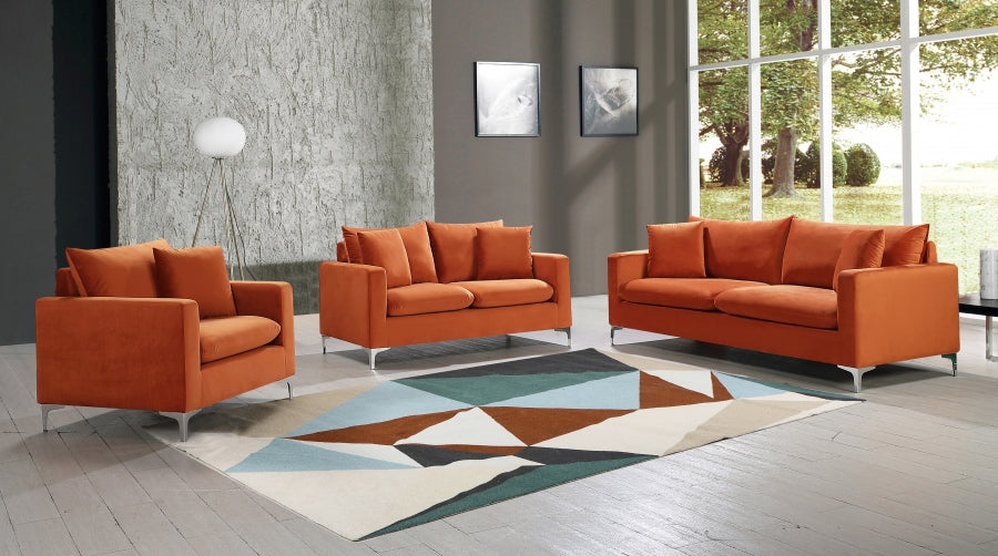 Naomi Velvet Upholstered Chair