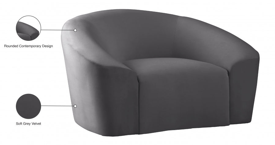 Riley Velvet Upholstered Chair