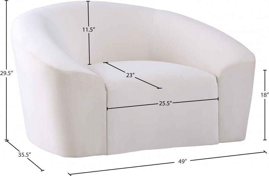 Riley Velvet Upholstered Chair