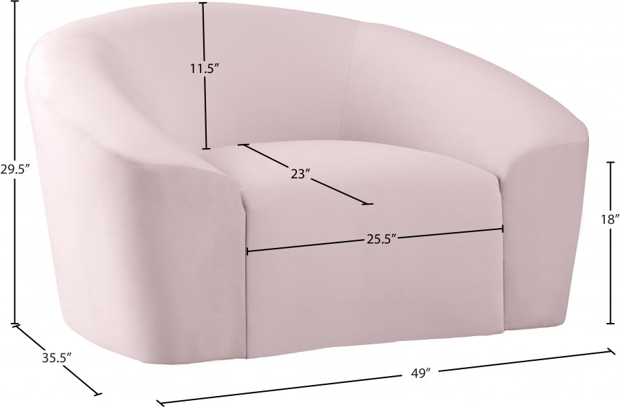 Riley Velvet Upholstered Chair