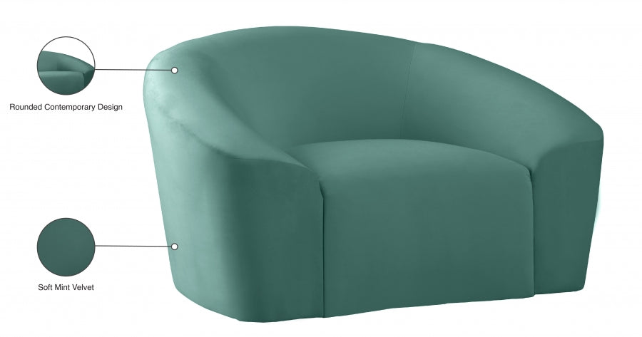 Riley Velvet Upholstered Chair