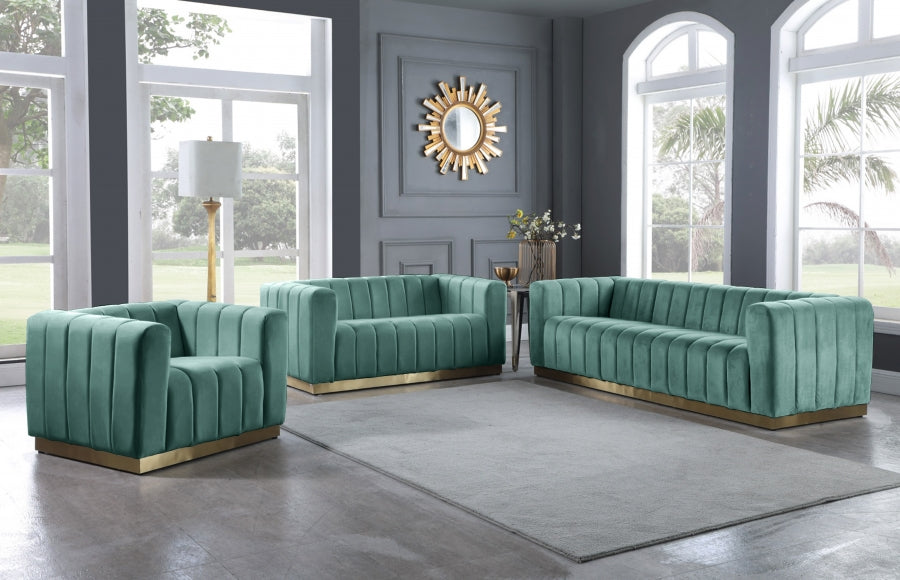 Marlon Velvet Upholstered Chair