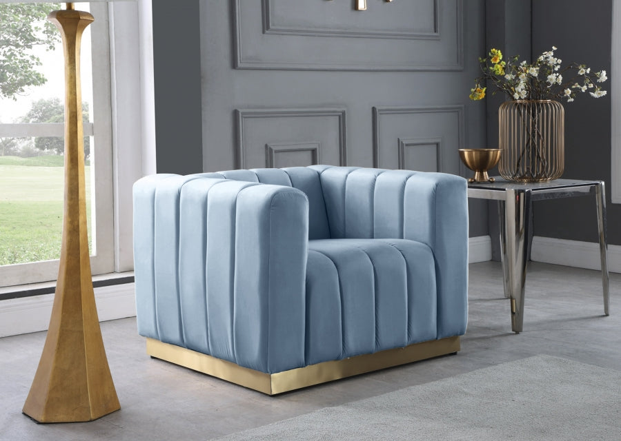 Marlon Velvet Upholstered Chair
