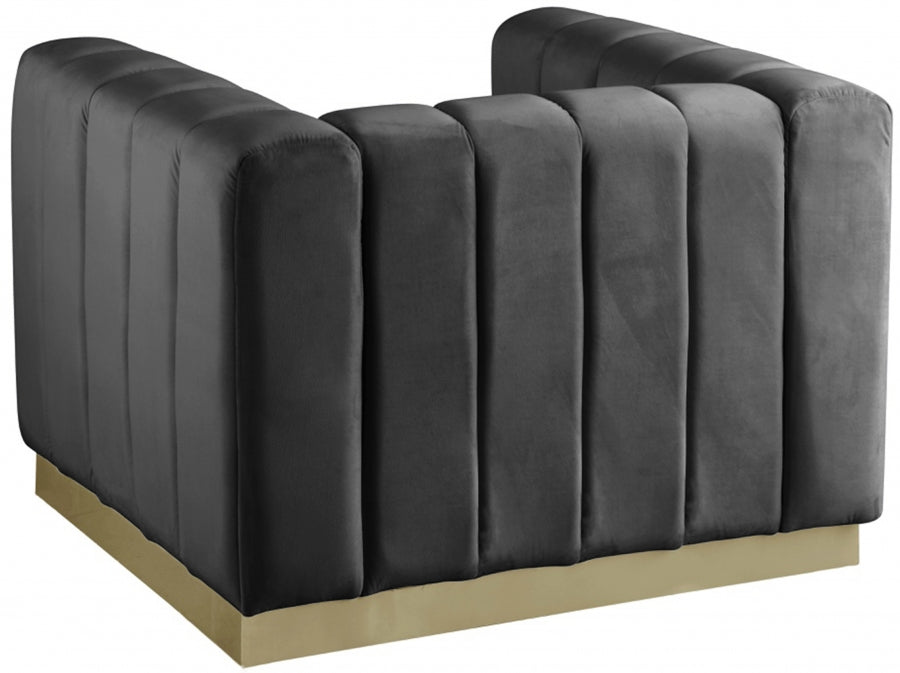 Marlon Velvet Upholstered Chair