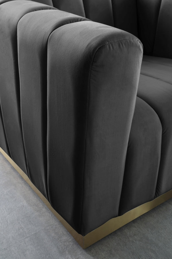 Marlon Velvet Upholstered Chair