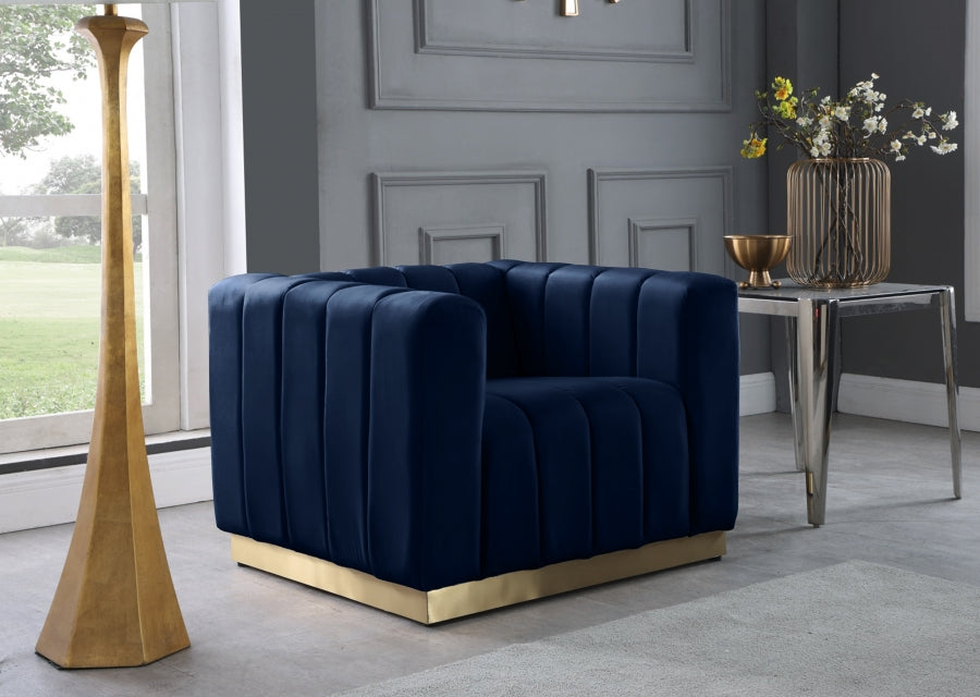 Marlon Velvet Upholstered Chair