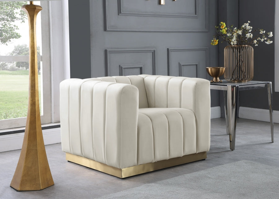 Marlon Velvet Upholstered Chair
