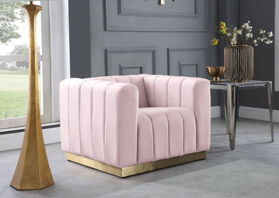 Marlon Velvet Upholstered Chair