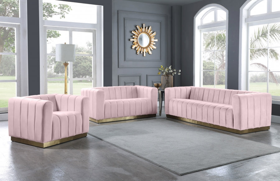 Marlon Velvet Upholstered Chair