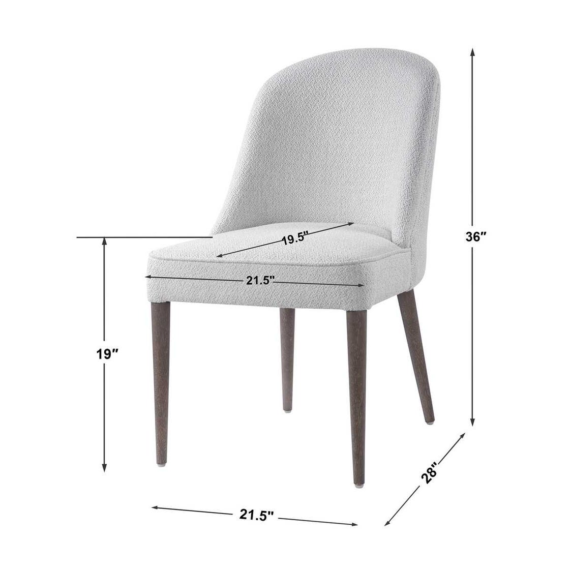 Brie Armless Chair, 2 Per Box, Priced Each