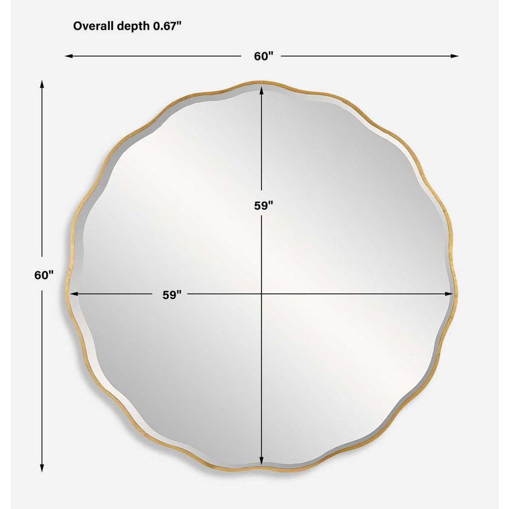 Aneta Round Mirror