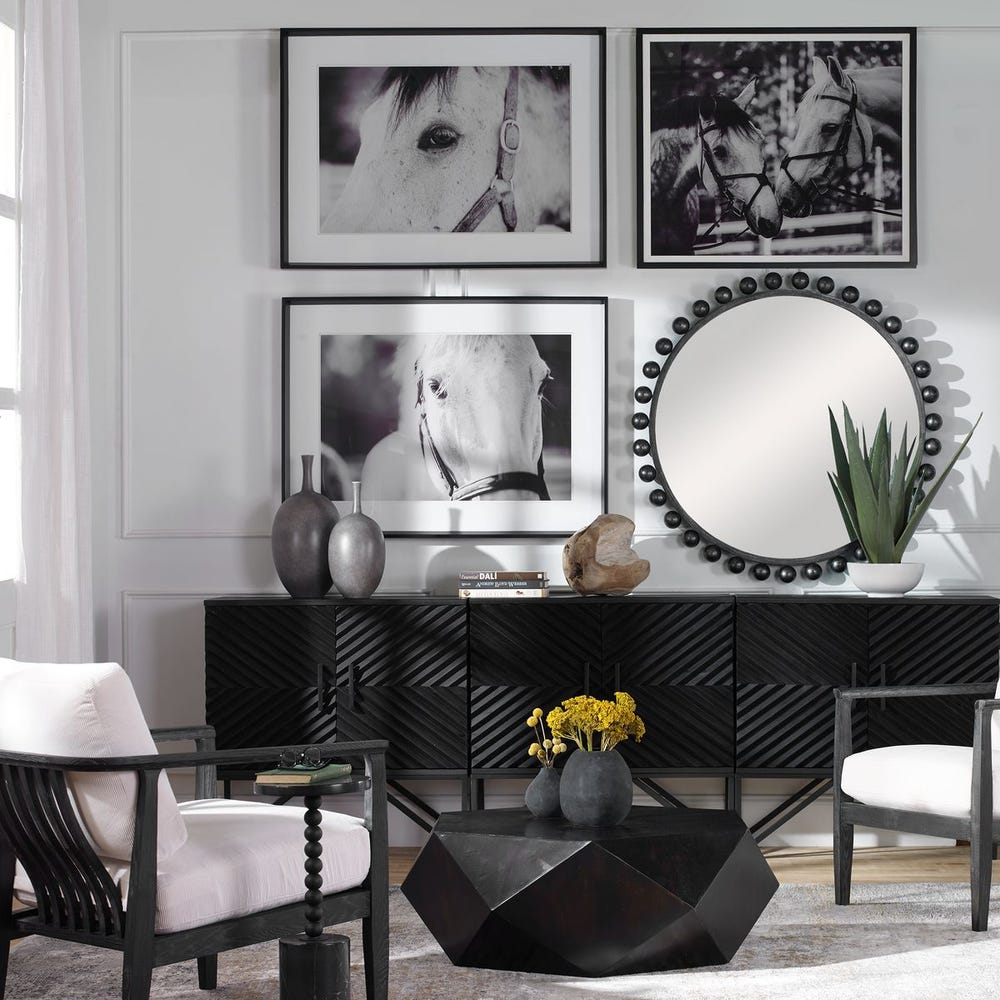 Cyra Round Mirror