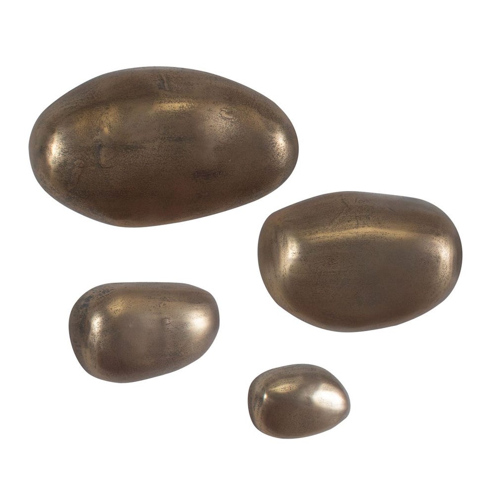 Set in Stone Outdoor Wall Decor, S/4