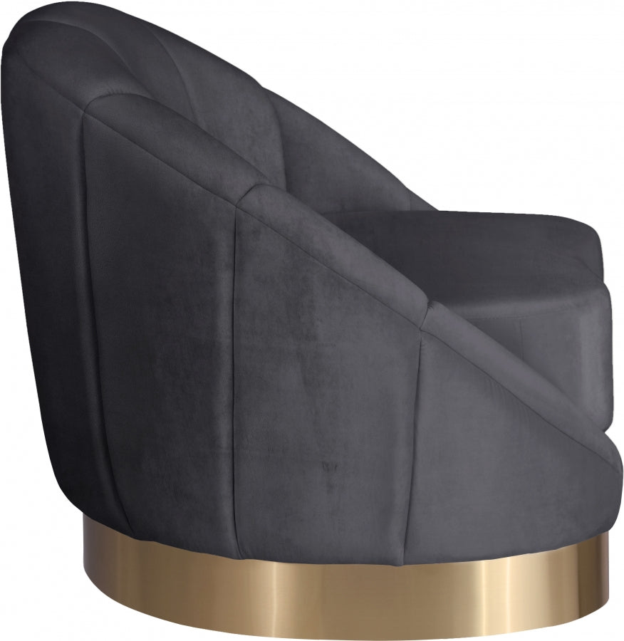Shelly Velvet Upholstered Chair