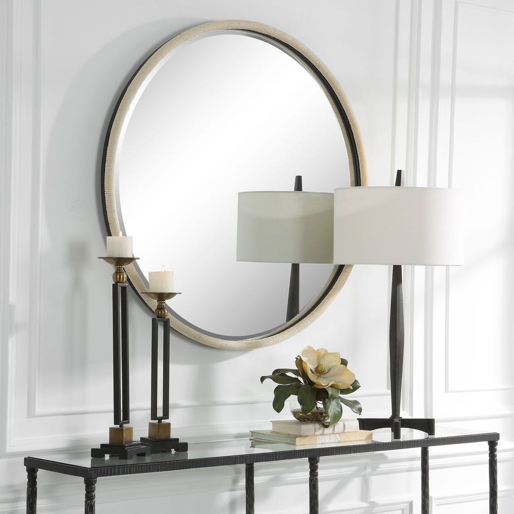 Ranchero Round Mirror