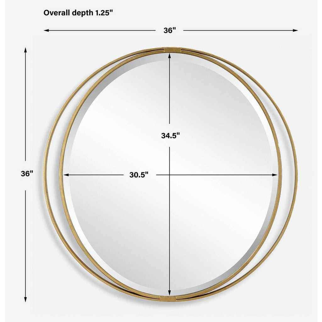 Rhodes Round Mirror