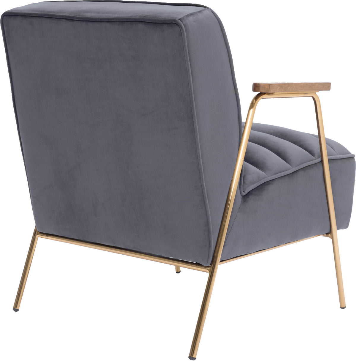 Woodford Velvet Upholstered Accent Chair