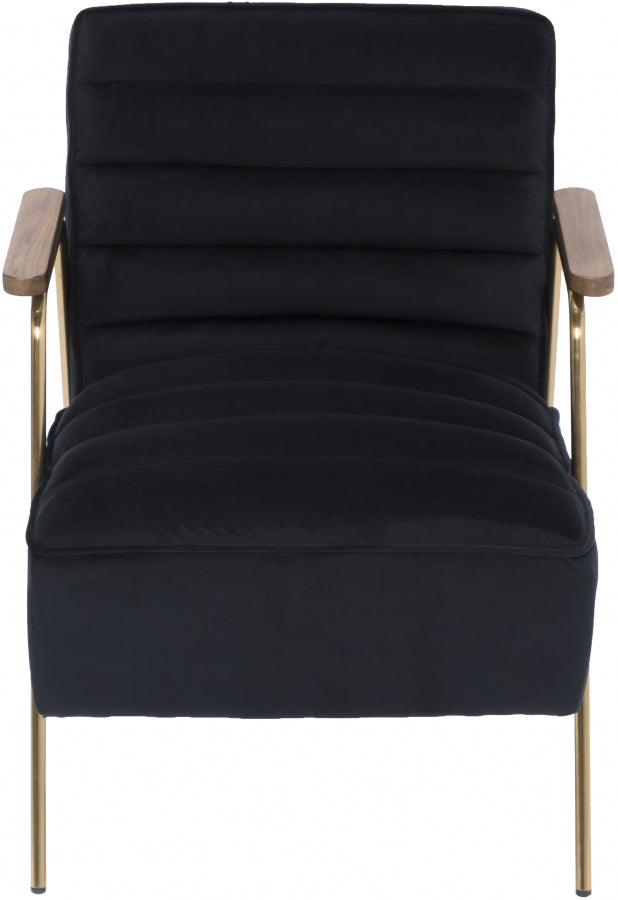 Woodford Velvet Upholstered Accent Chair