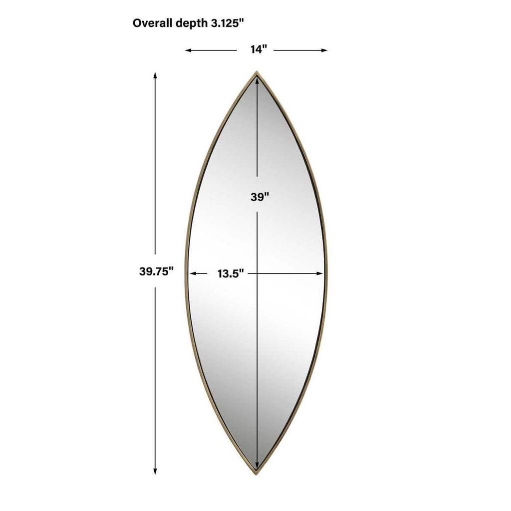 Ellipse Mirror, Gold