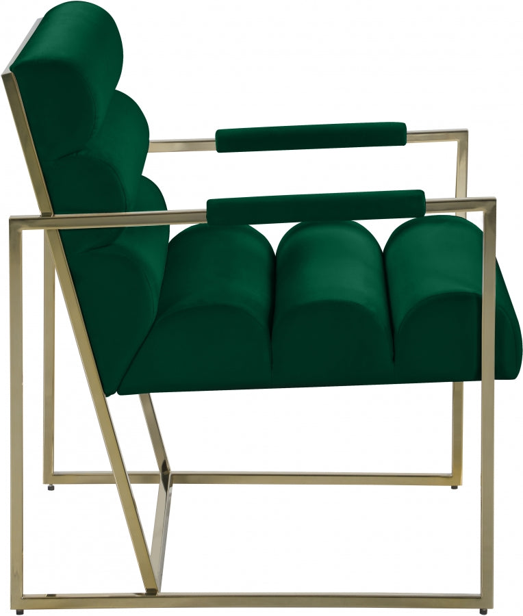 Wayne Velvet Upholstered Accent Chair