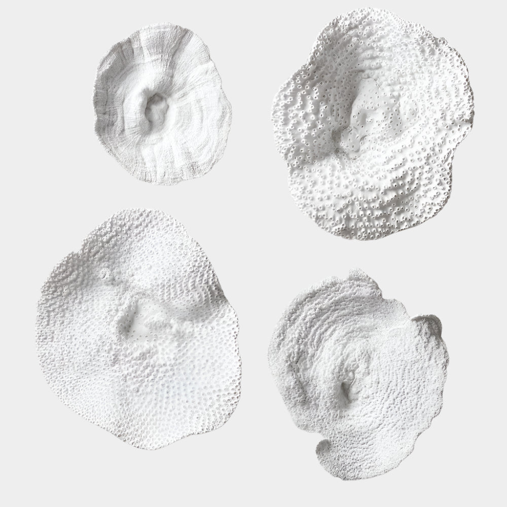 Sea Coral Wall Decor, S/4