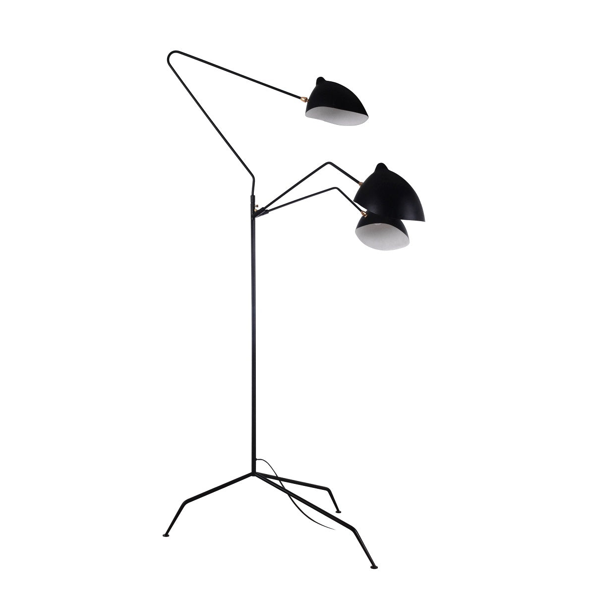 Serge Mouille Three-Arm Floor Lamp