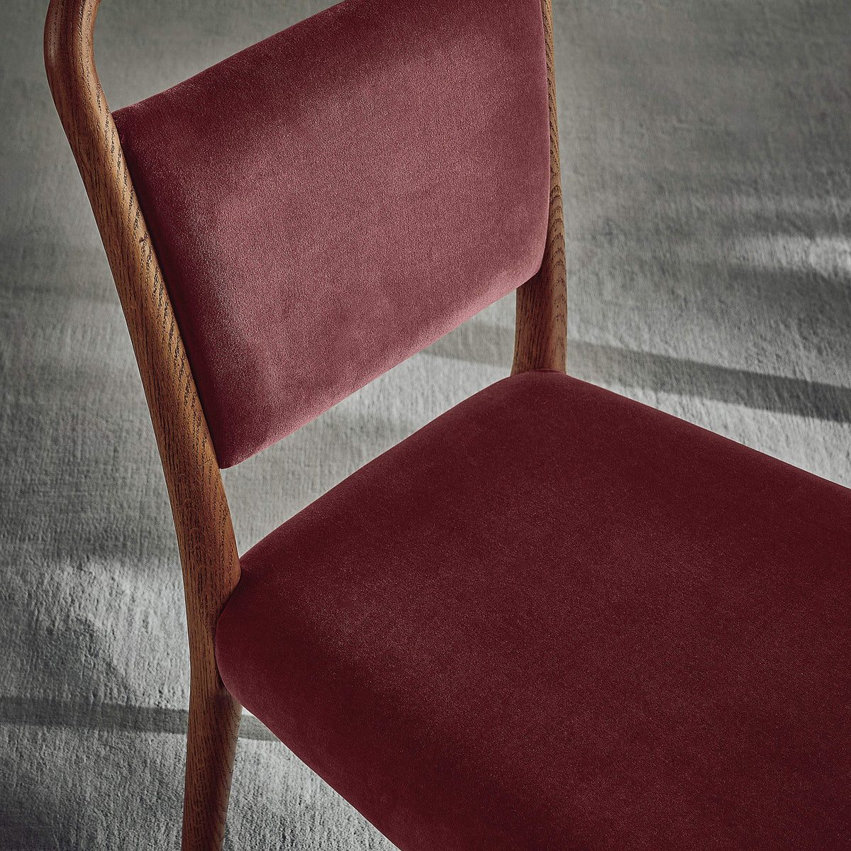 Monte Oak Performance Dining Chair