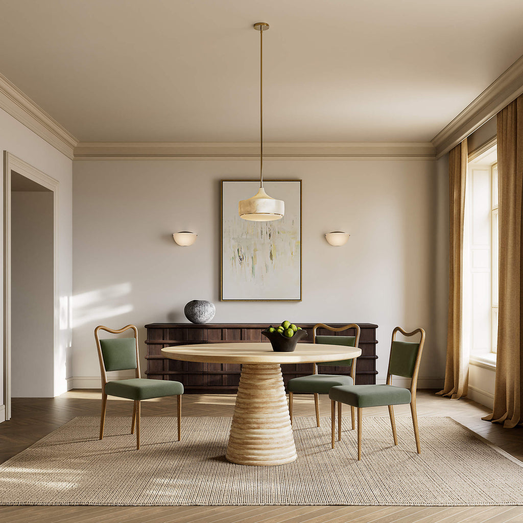 Monte Oak Performance Dining Chair