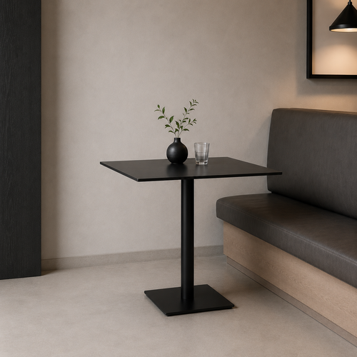 Bistro Metal Table  (Black)