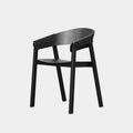 ALF Dining Armchair in Black