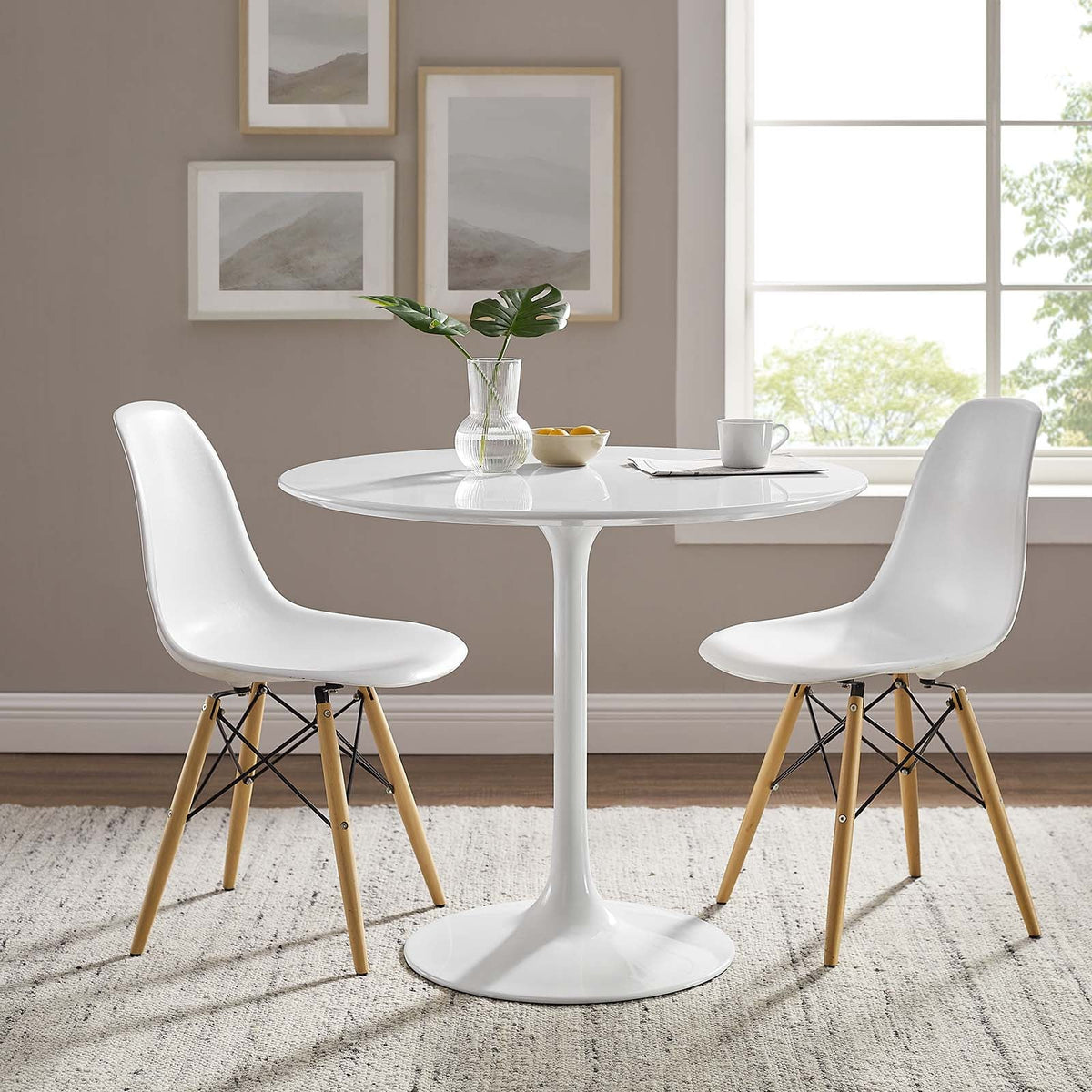Tulip Table Round - Lacquer