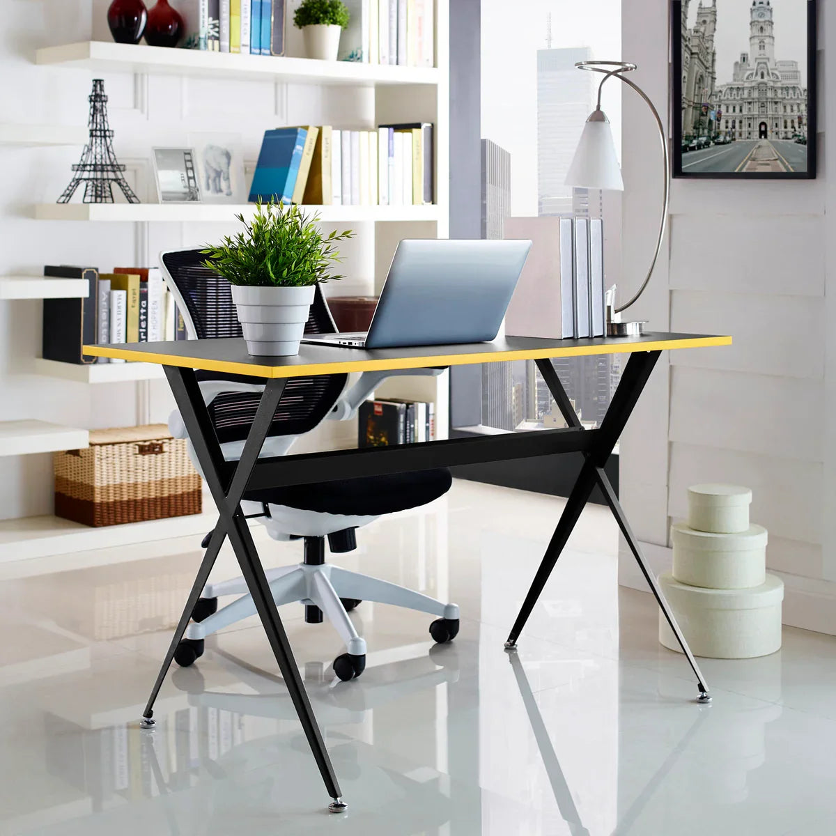 Expound Office Desk in Black