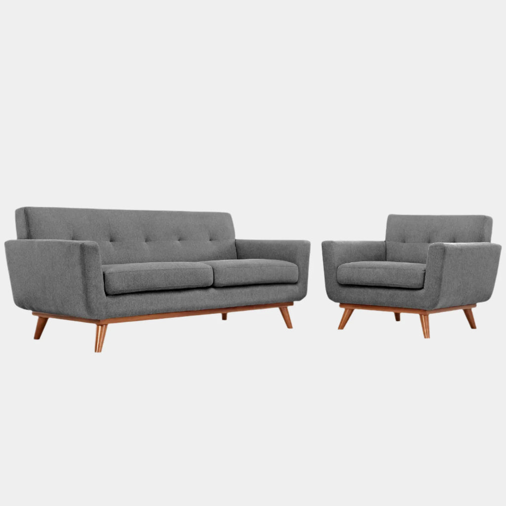 Engage Armchair and Loveseat Set of 2