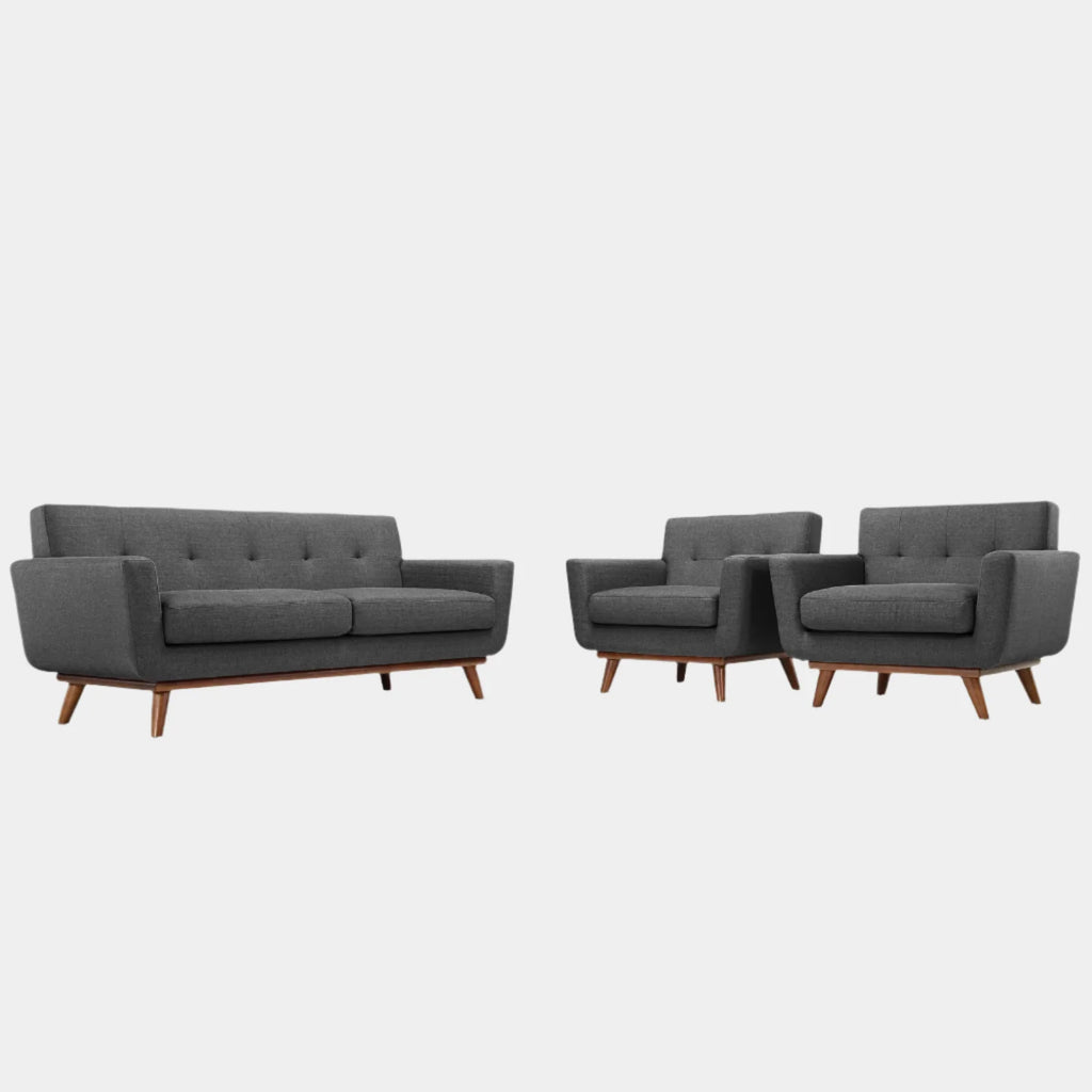 Engage Armchairs and Loveseat Set of 3