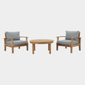 Marina 3 Piece Outdoor Patio Teak Set