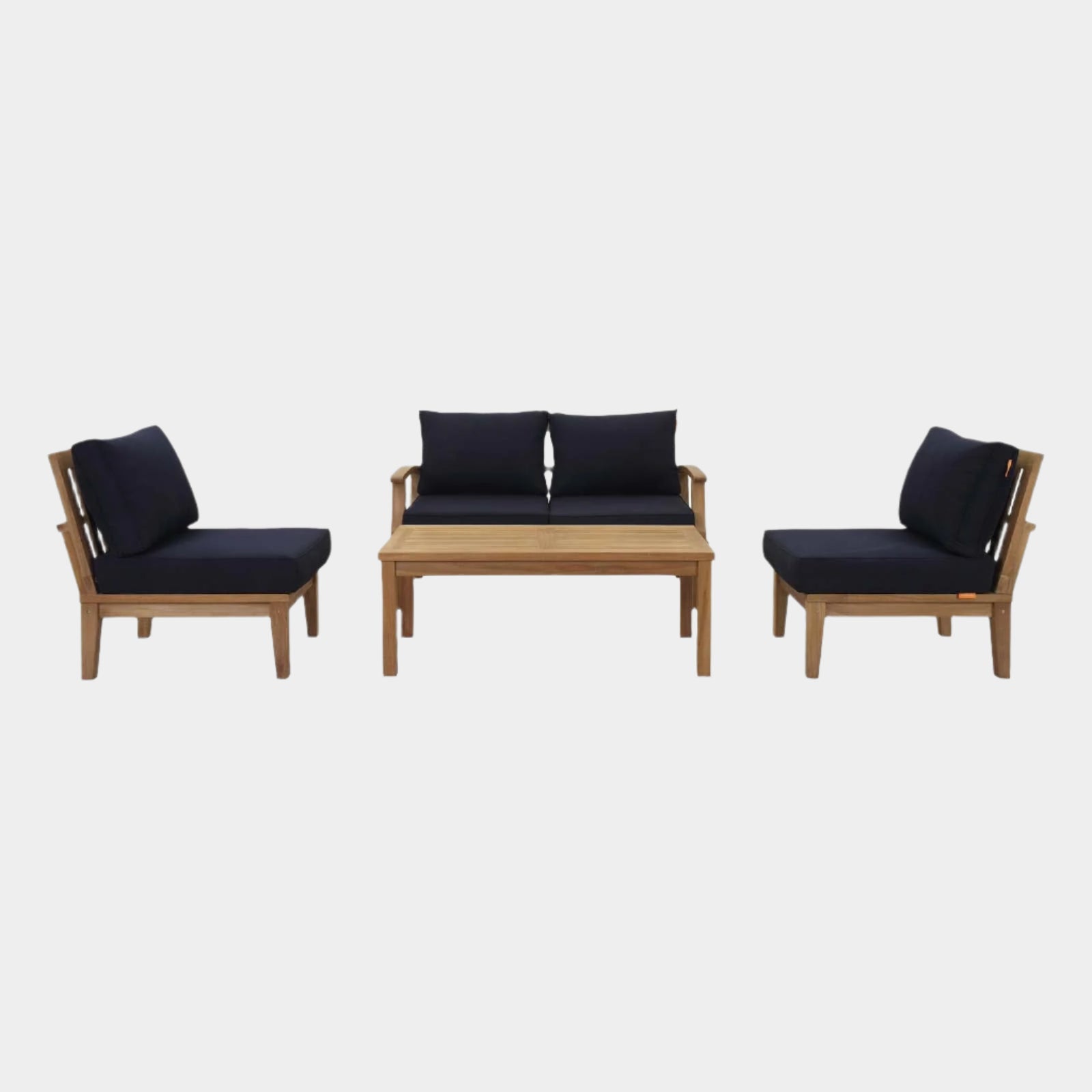 Marina 5 Piece Outdoor Patio Teak Set