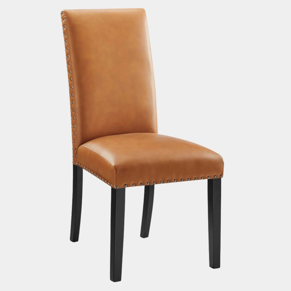Parcel Dining Faux Leather Side Chair