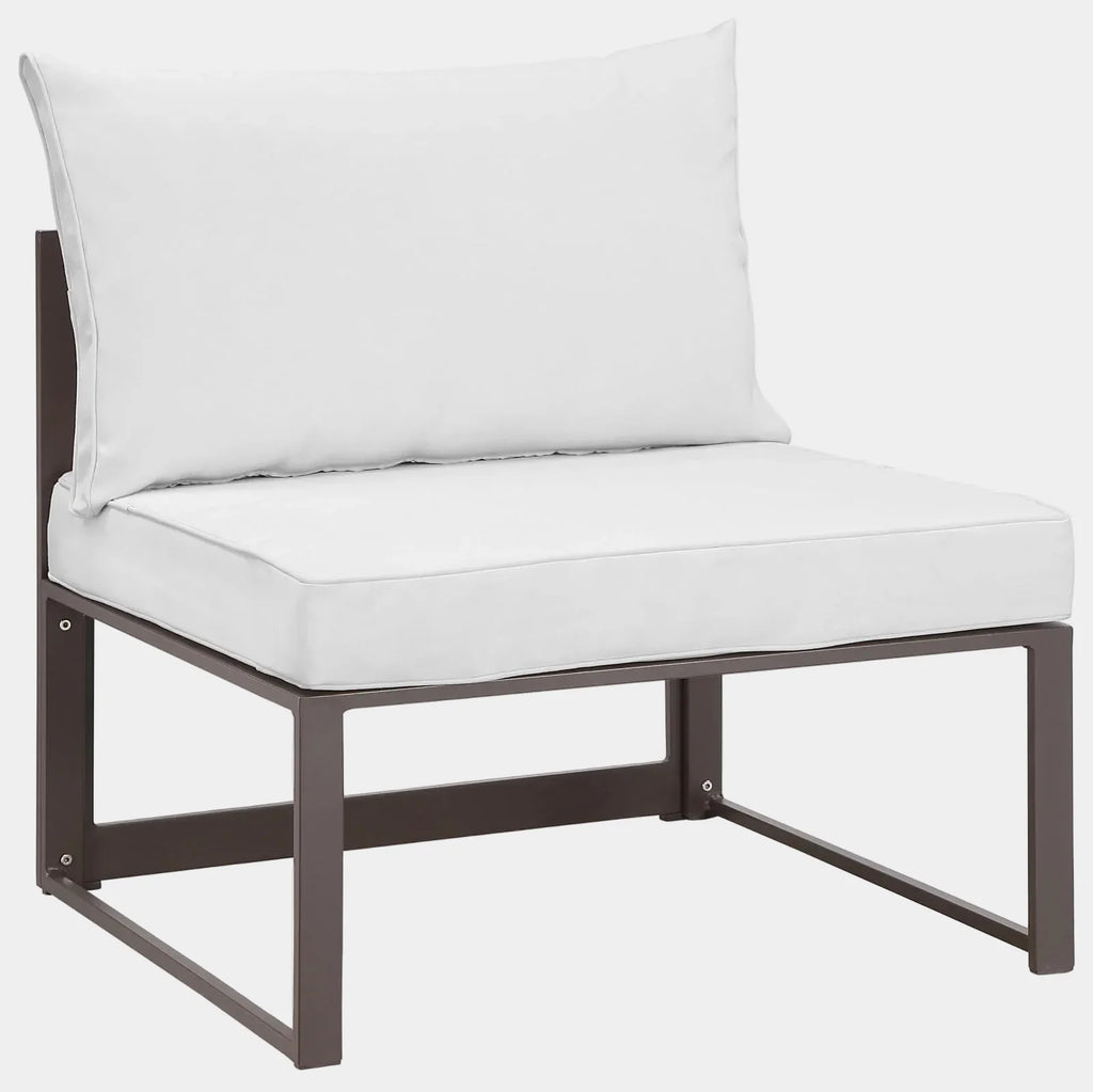 Fortuna Armless Outdoor Patio Chair