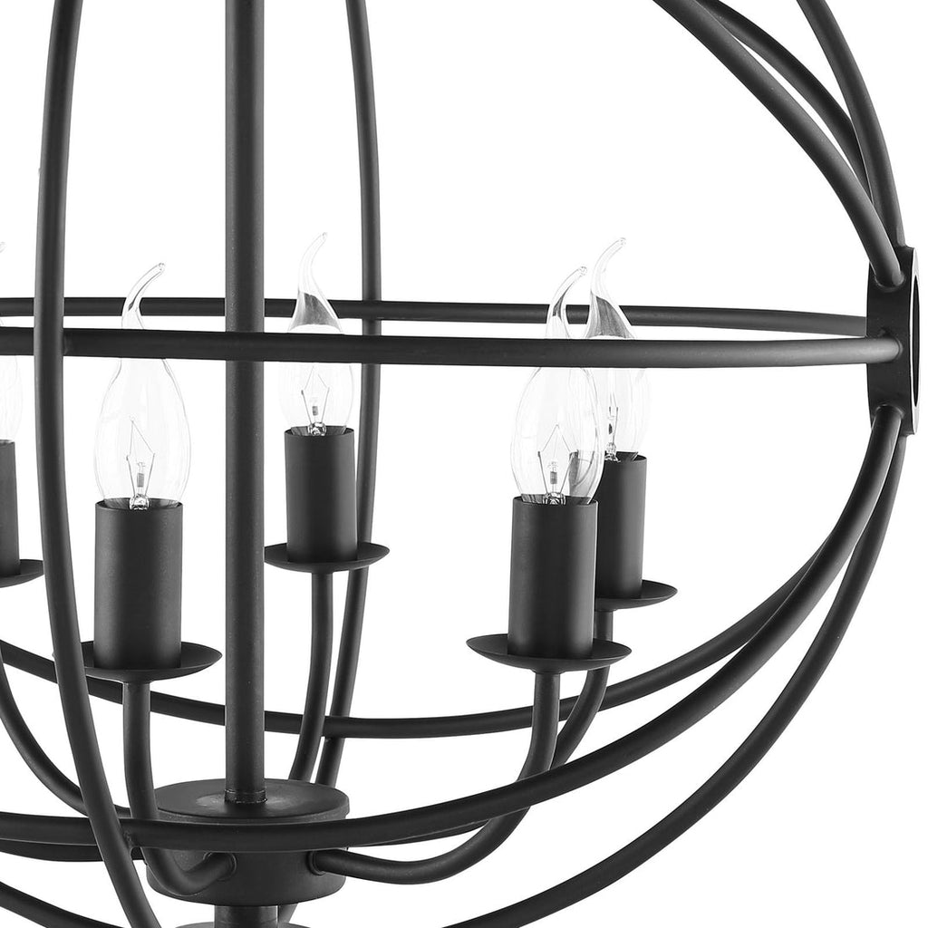 Atom Table Lamp in Black