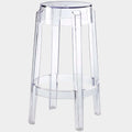 Casper Backless Counter Stool in Clear