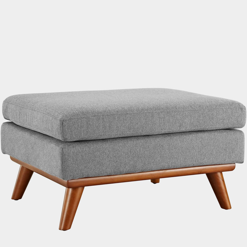 Engage Upholstered Fabric Ottoman